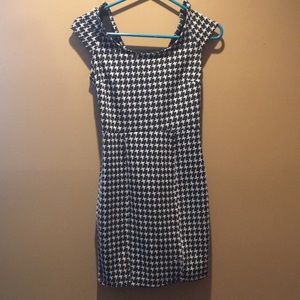 Houndstooth dress